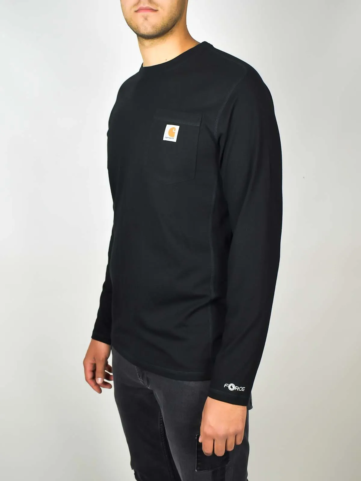 104617&#x20;Work&#x20;T-shirt&#x20;Long&#x20;Sleeve&#x20;Force&#x20;Flex&#x20;-&#x20;Carhartt