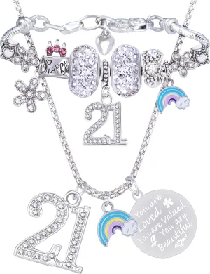 21st Birthday Gifts for Women,Finally 21st Birthday, 21 Year Old Birthday Gifts,21st