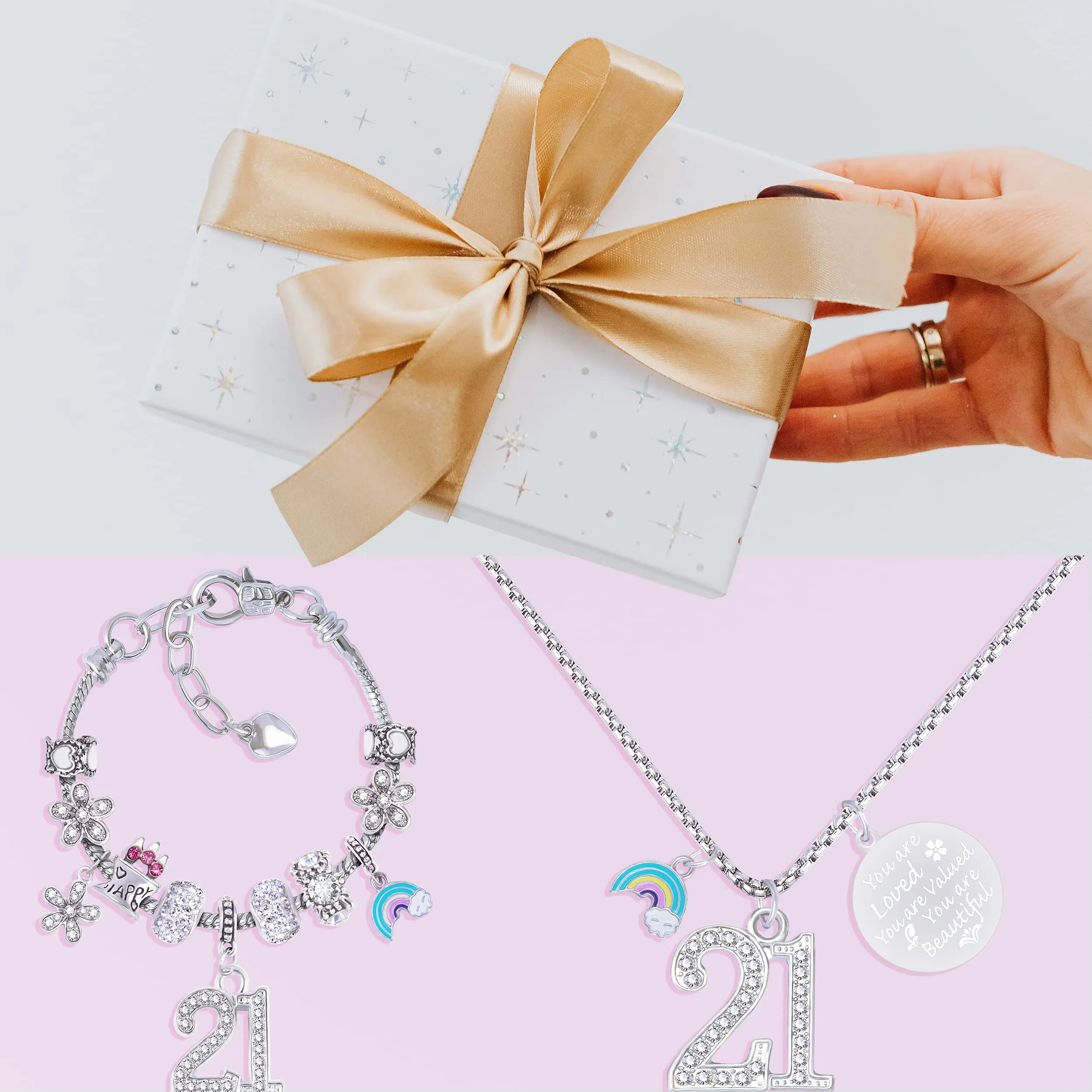 21st Birthday Gifts for Women,Finally 21st Birthday, 21 Year Old Birthday Gifts,21st