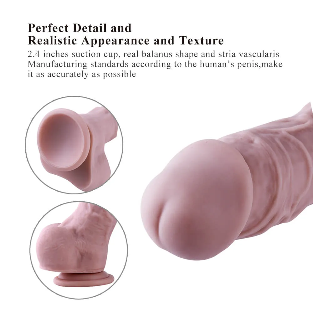 3 Sizes Of Suction Cup Silicone Dildo