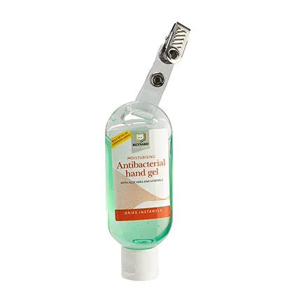 50ml - Antibacterial Hand Gel  (pocket sized with belt clip)