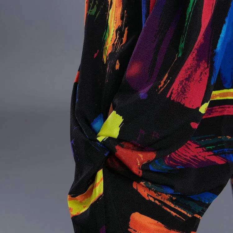 Abstract Art Colorful Harem Pants