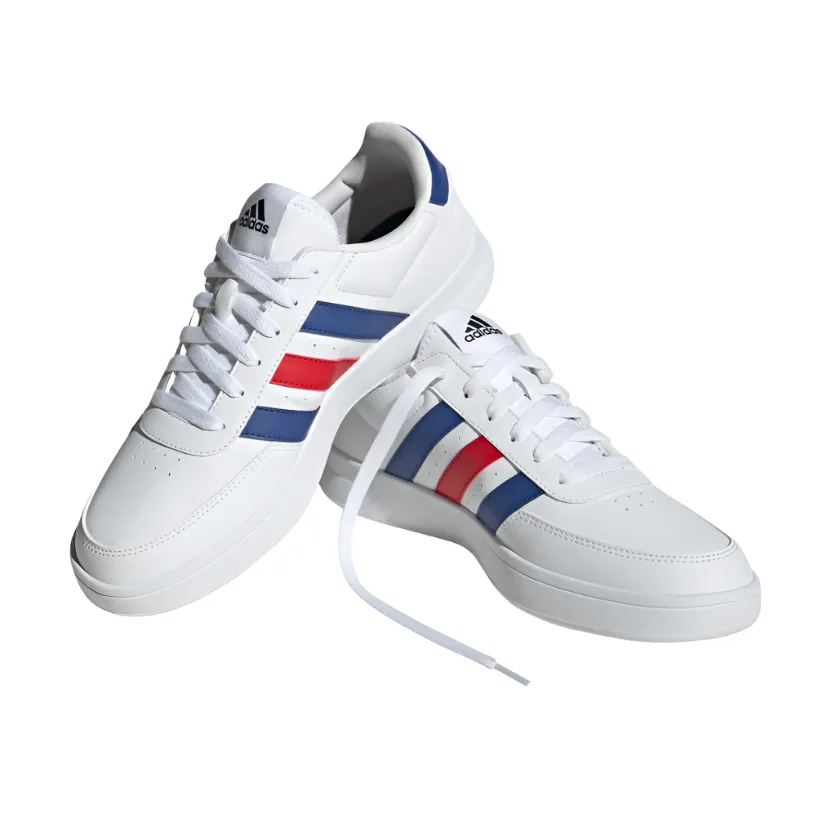 Adidas Mens Sneaker Breaknet 2.0 White/Blue/Red