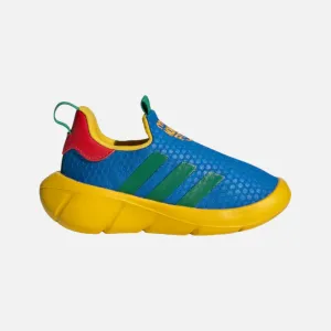 Adidas Monofit Trainer Slip-on Kids Unisex Shoes (0-3 Year) -Shock Blue/Green/Eqt Yellow