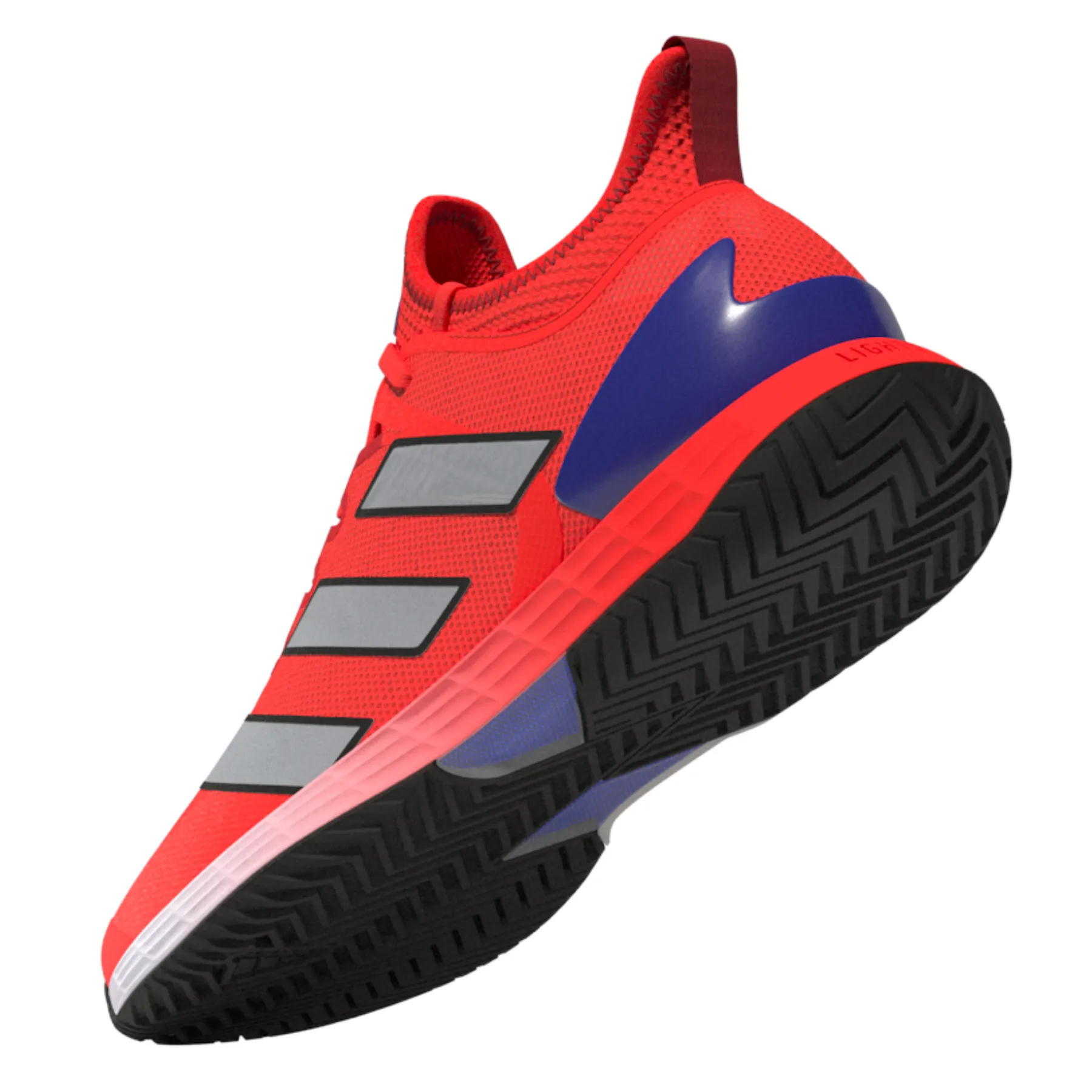 Adidas Performance Adizero Ubersonic 4 Lanza T Men Tennis Shoes - Solar Red