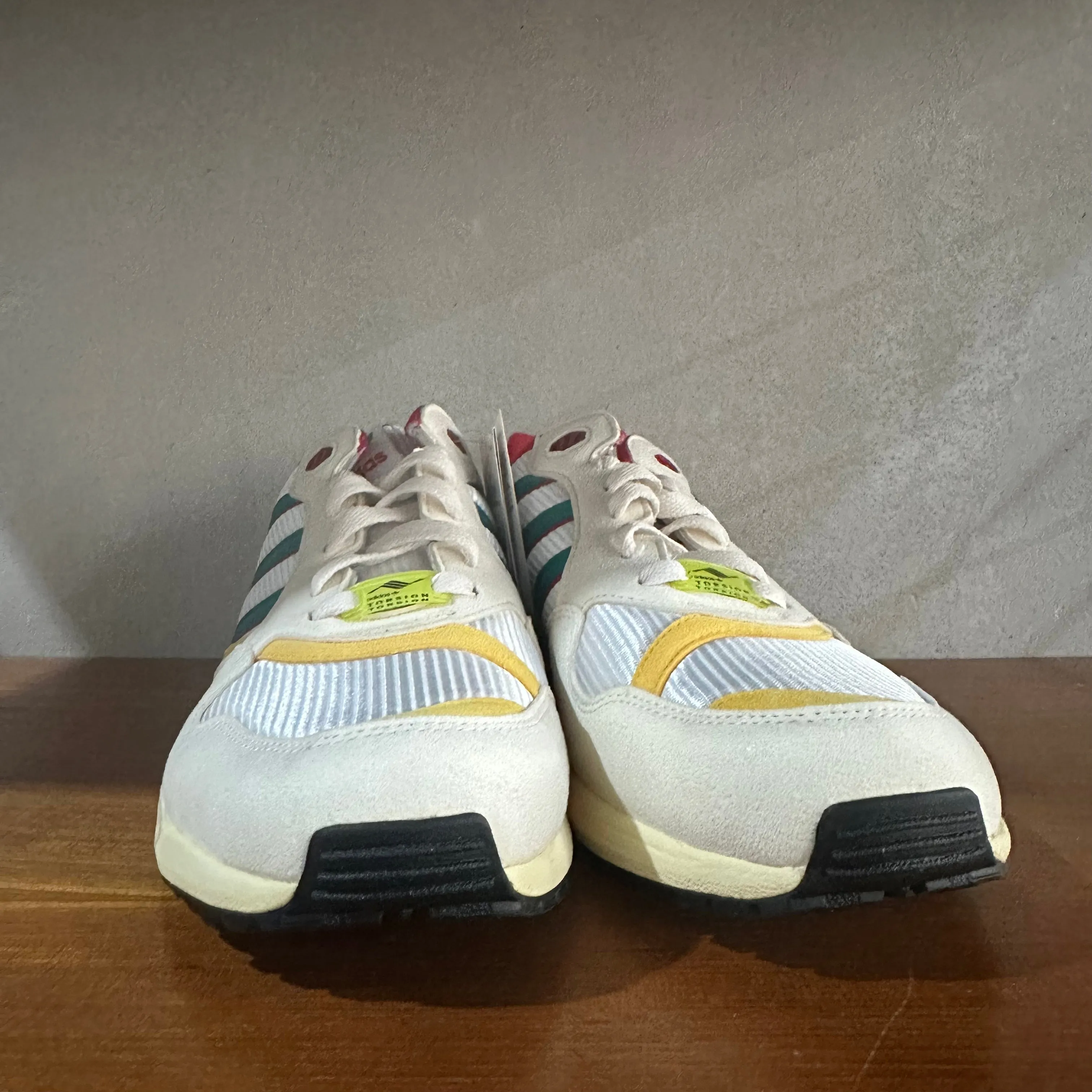 adidas ZX 6000 OG Trainers Cream / Red / Yellow - uk 9.5