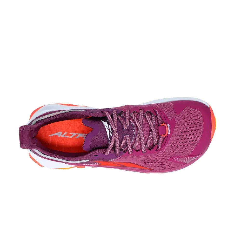 Altra Women's Olympus 5 Trail Running Shoes (Purple Orange)