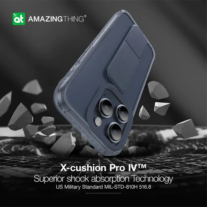 AMAZINGTHING Titan Pro Holder Drop Proof Case iPhone 15 6.7in Pro Max - Titan Gray