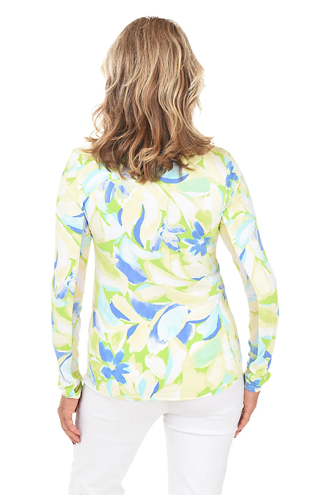 Aquatic Floral UPF50  Jacket