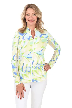 Aquatic Floral UPF50  Jacket