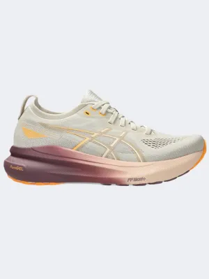 Asics Gel Kayano 31 Women Running Shoes Oatmeal/Pearl Pink