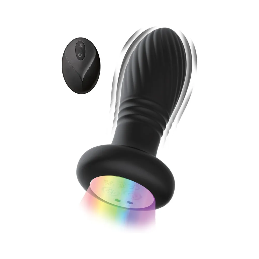 Atomic Thrusting Light-Up Twister Plug Black