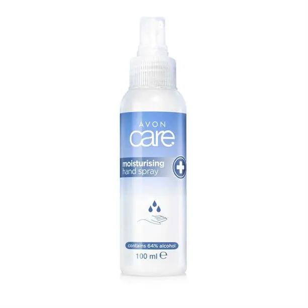 Avon Care Moisturising Antibacterial Hand Spray 64% alcohol - 100ml