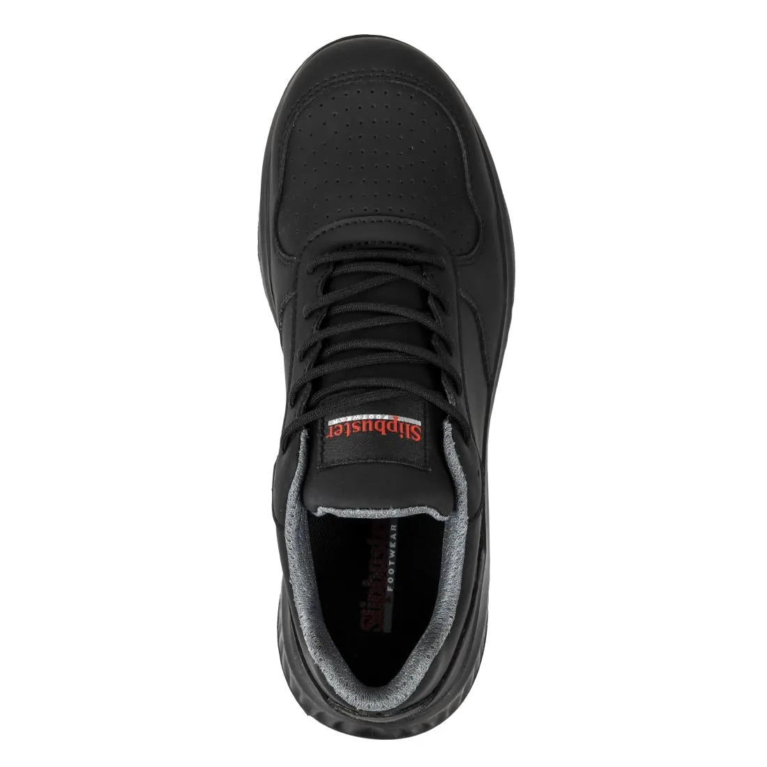 BA063-41 Slipbuster Recycled Microfibre Trainers Matte Black 41