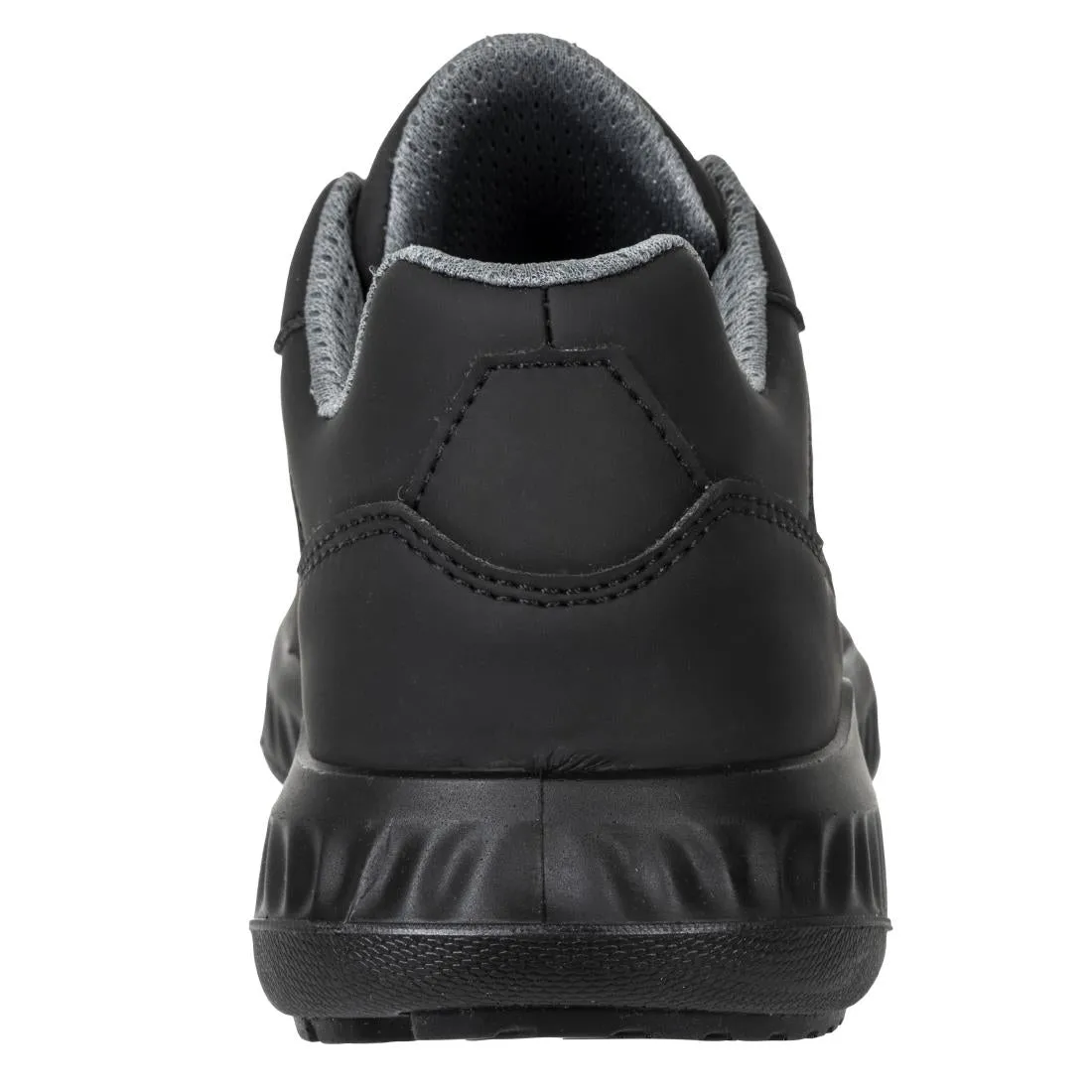 BA063-41 Slipbuster Recycled Microfibre Trainers Matte Black 41