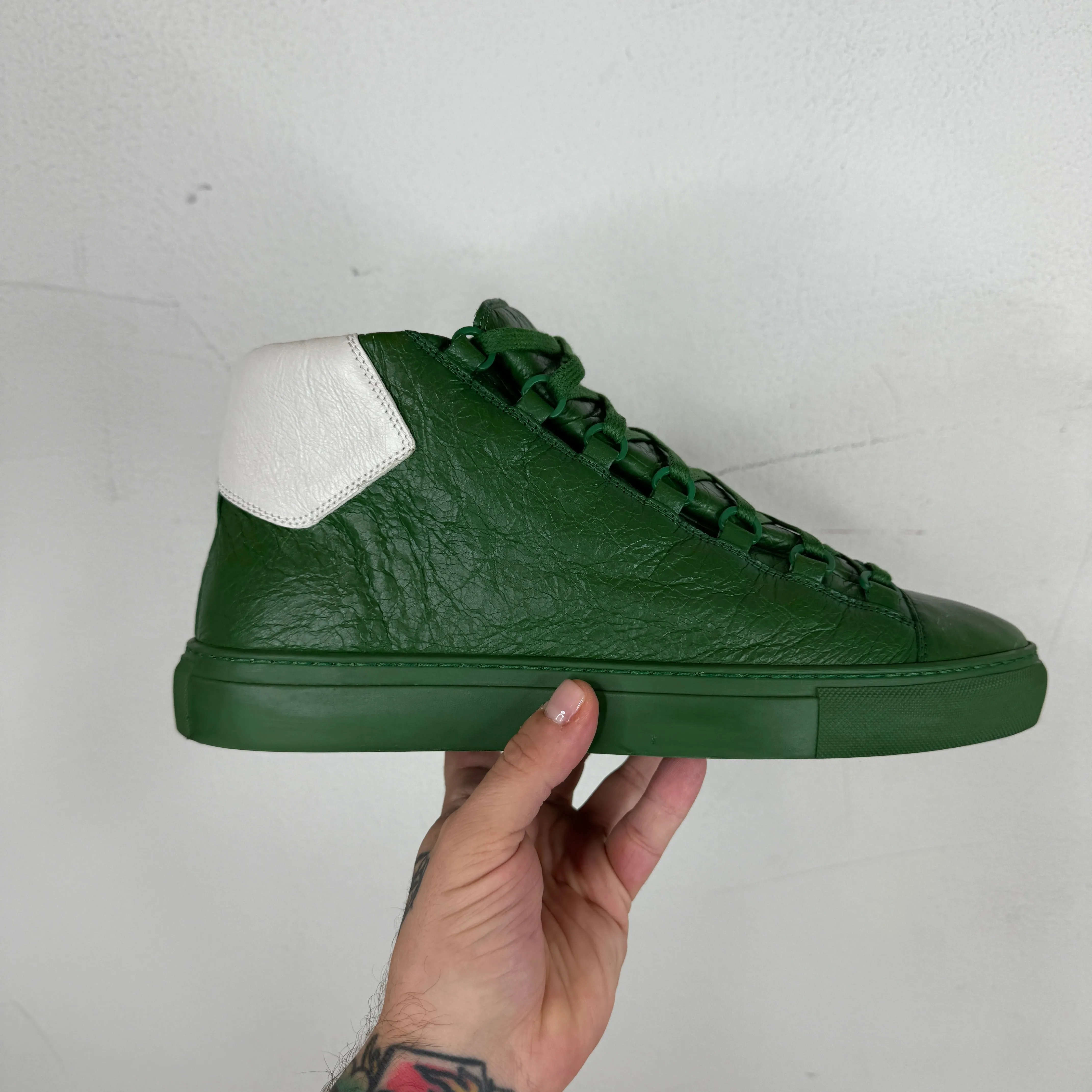 Balenciaga Arena Green White