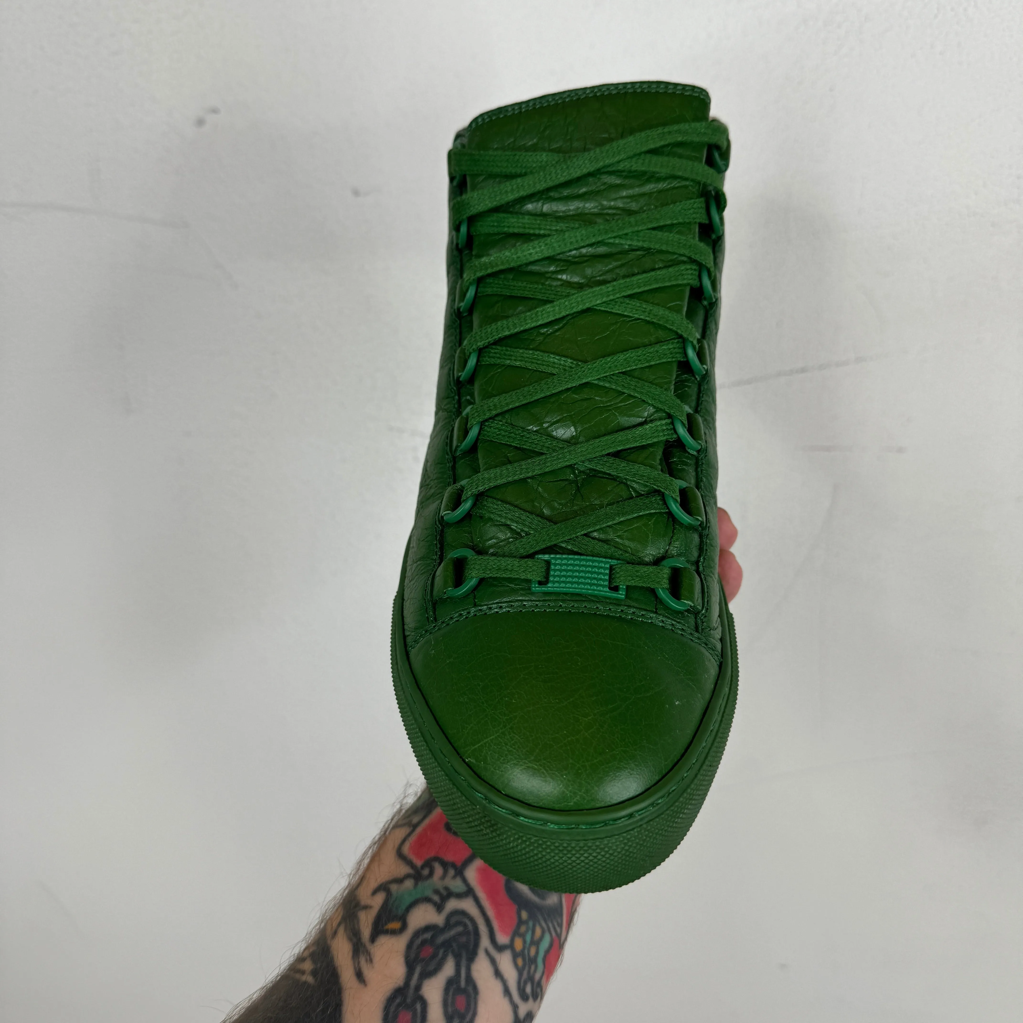 Balenciaga Arena Green White