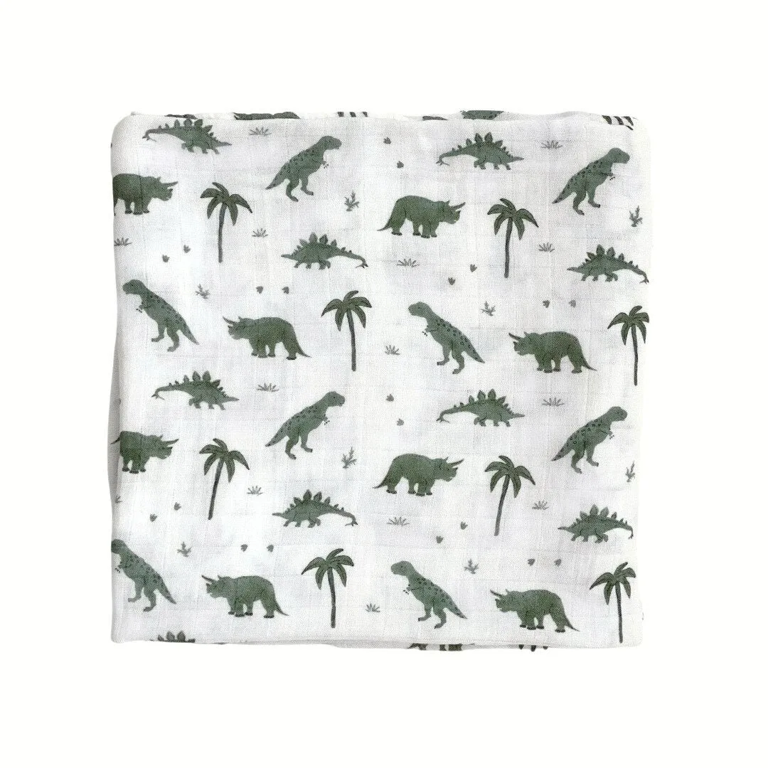 Bamboo Muslin Swaddle Blanket - Into the Wild