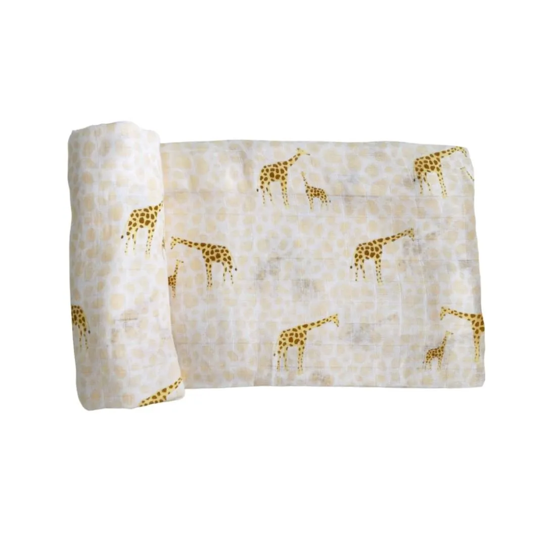 Bamboo Muslin Swaddle Blanket - Into the Wild