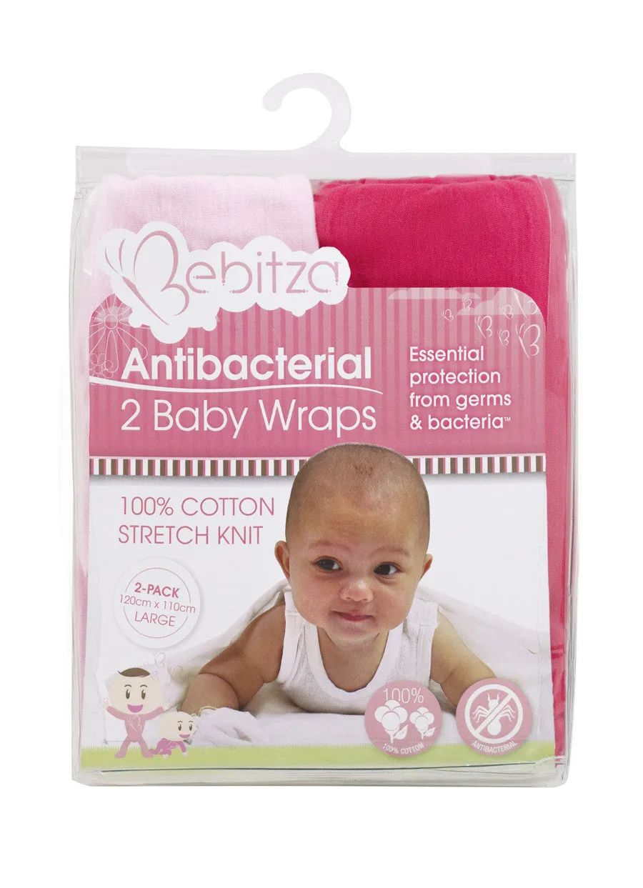 Bebitza 2 Pack Antibacterial Baby Wrap