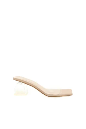 BILLINI | Xava Clear Mules - Chai