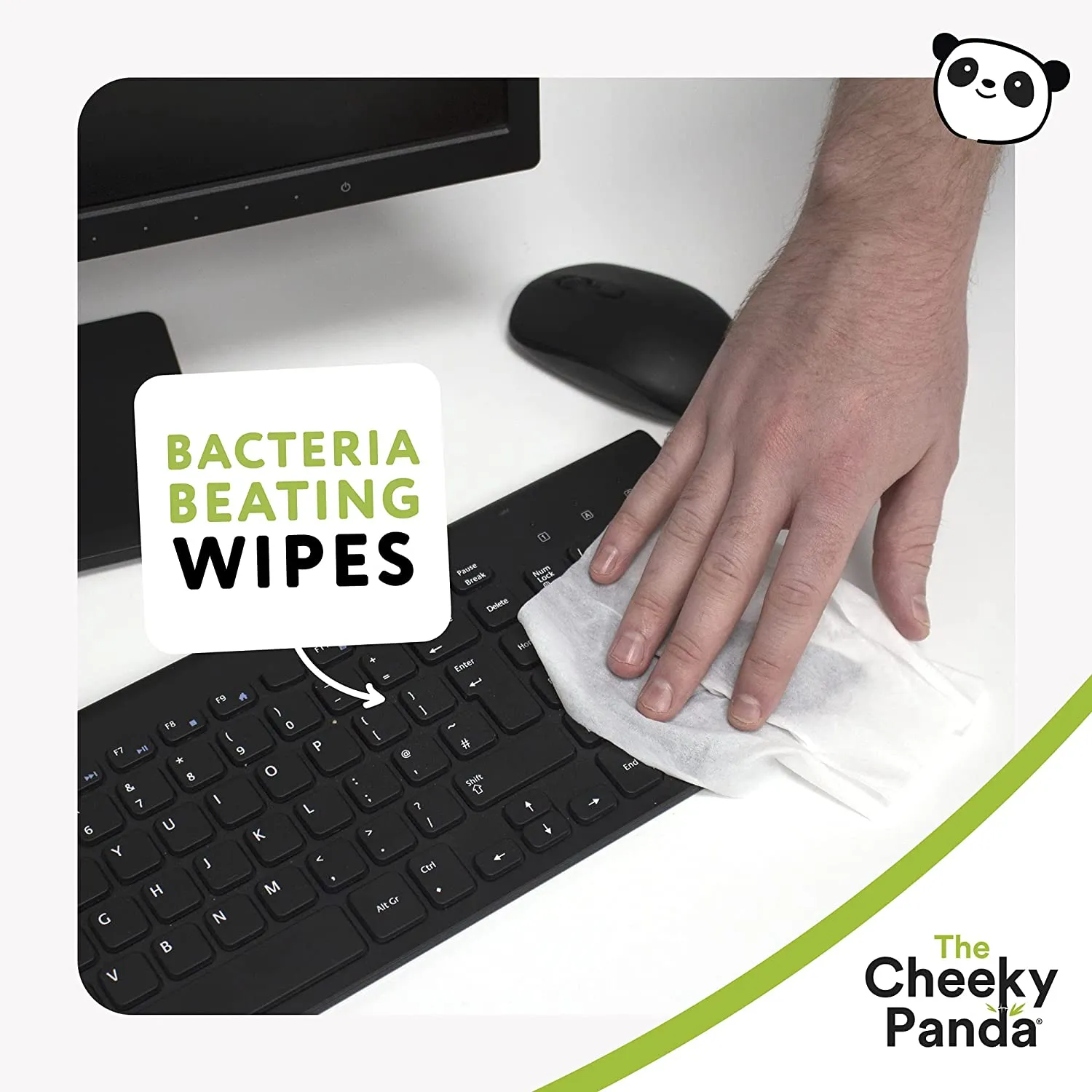 Biodegradable anti bacterial multi-surface wipes (6 packs)