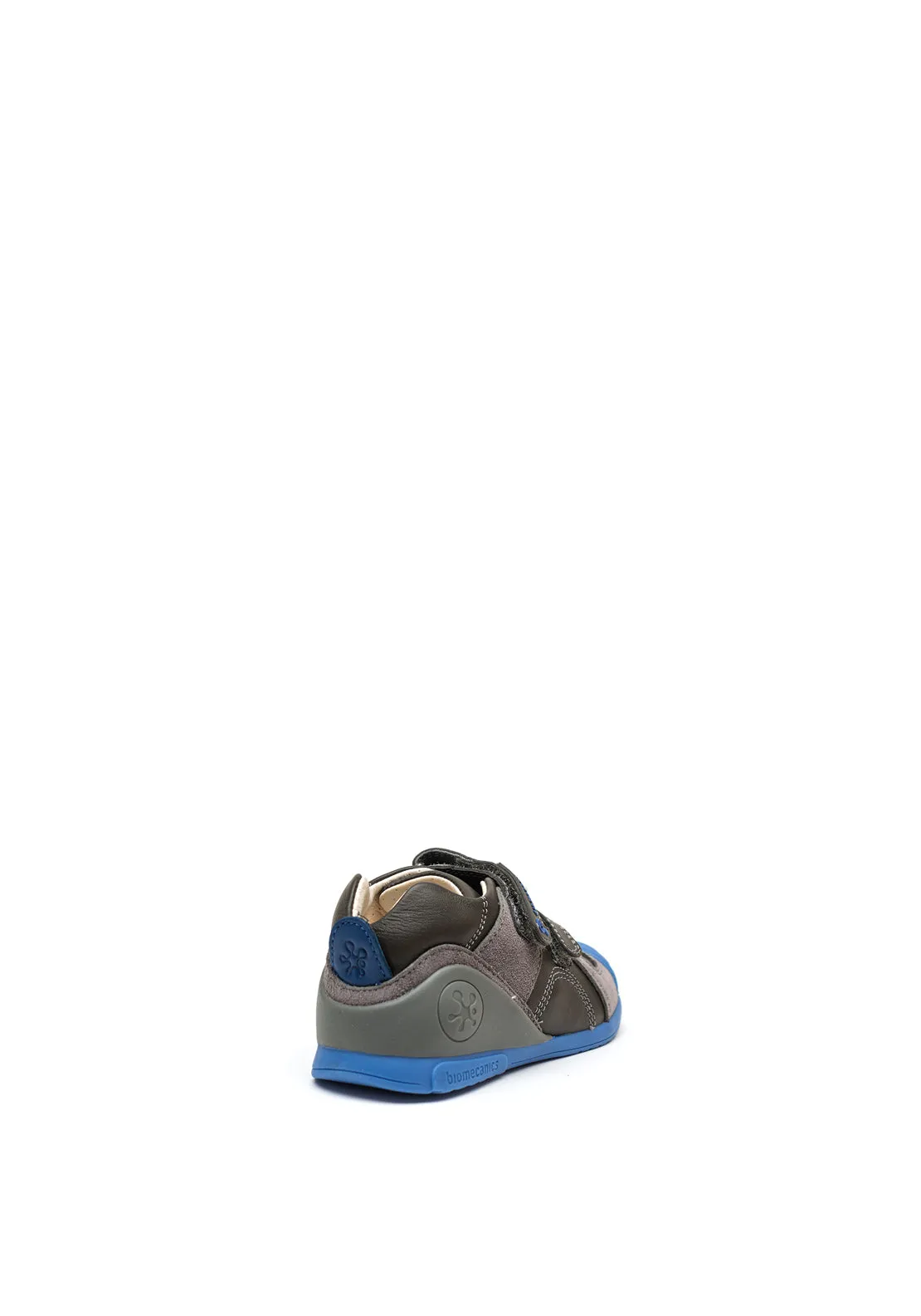 Biomecanics Baby Boys 221130 Velcro Shoes, Grey & Blue