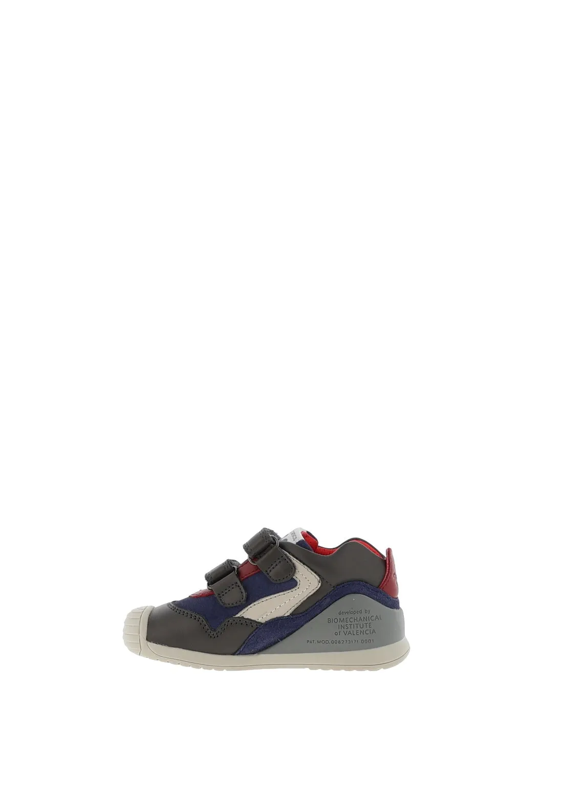 Biomecanics Boys 221131 Velcro Trainers, Dark Grey Multi