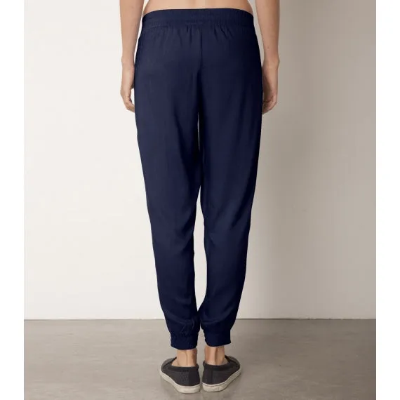 Blue Navy Ariana Jogger Trousers