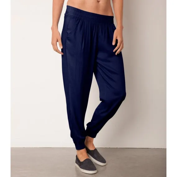 Blue Navy Ariana Jogger Trousers