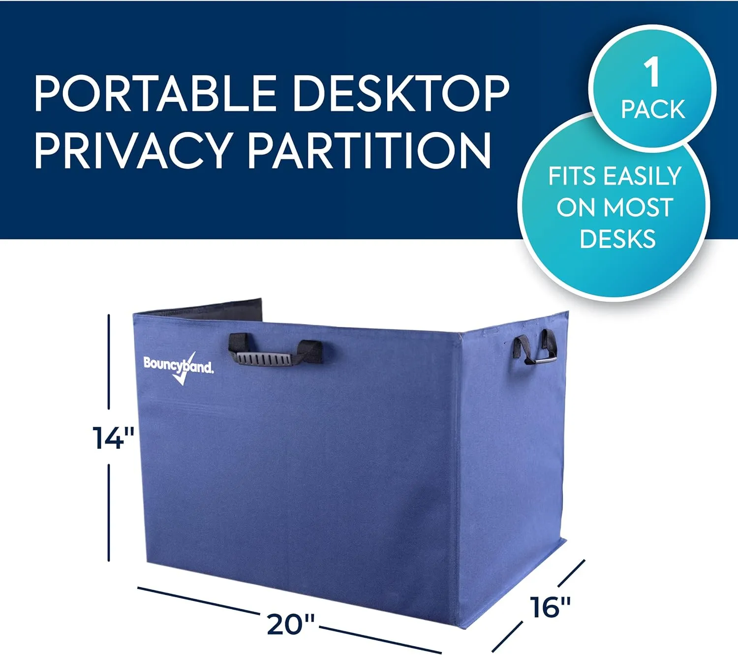 Bouncyband Portable Study Privacy Partition