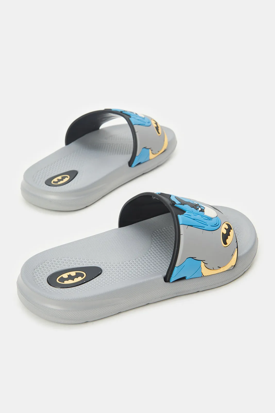 Boys Grey Batman Slide