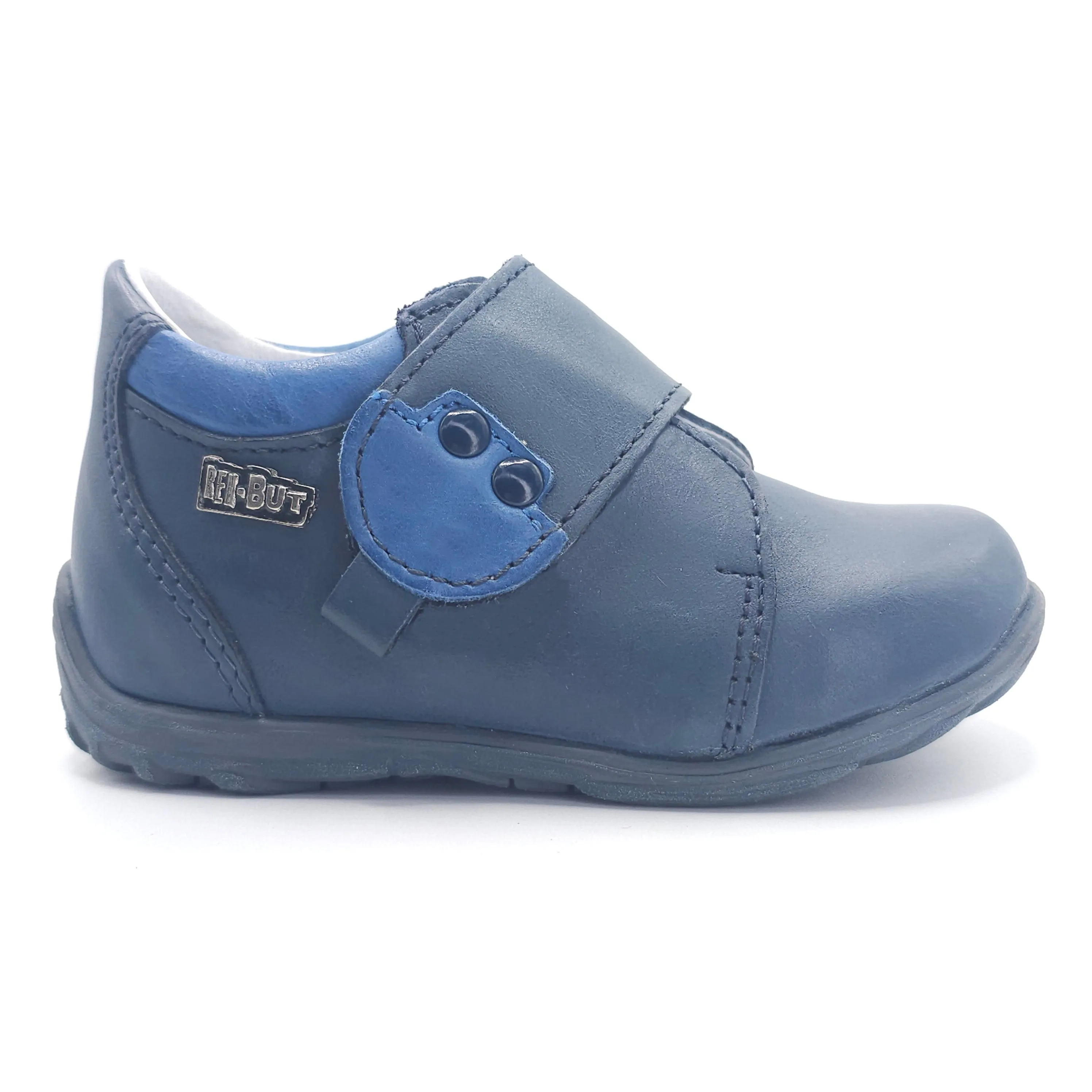 Boys Velcro Shoe In Blue Navy