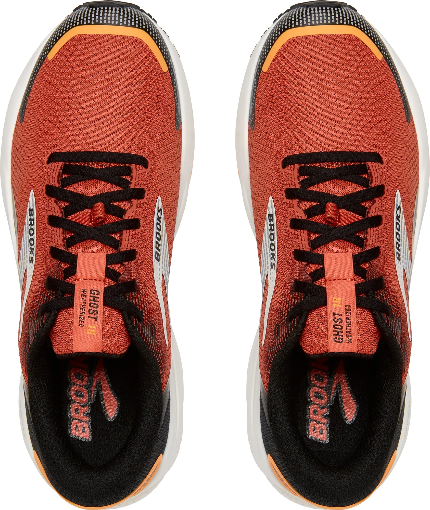 Brooks Ghost 16 Weatherized Mens Running Shoes - Orange