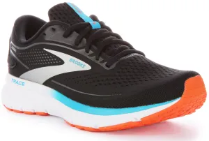 Brooks Trace 2 In Black Blue For Men