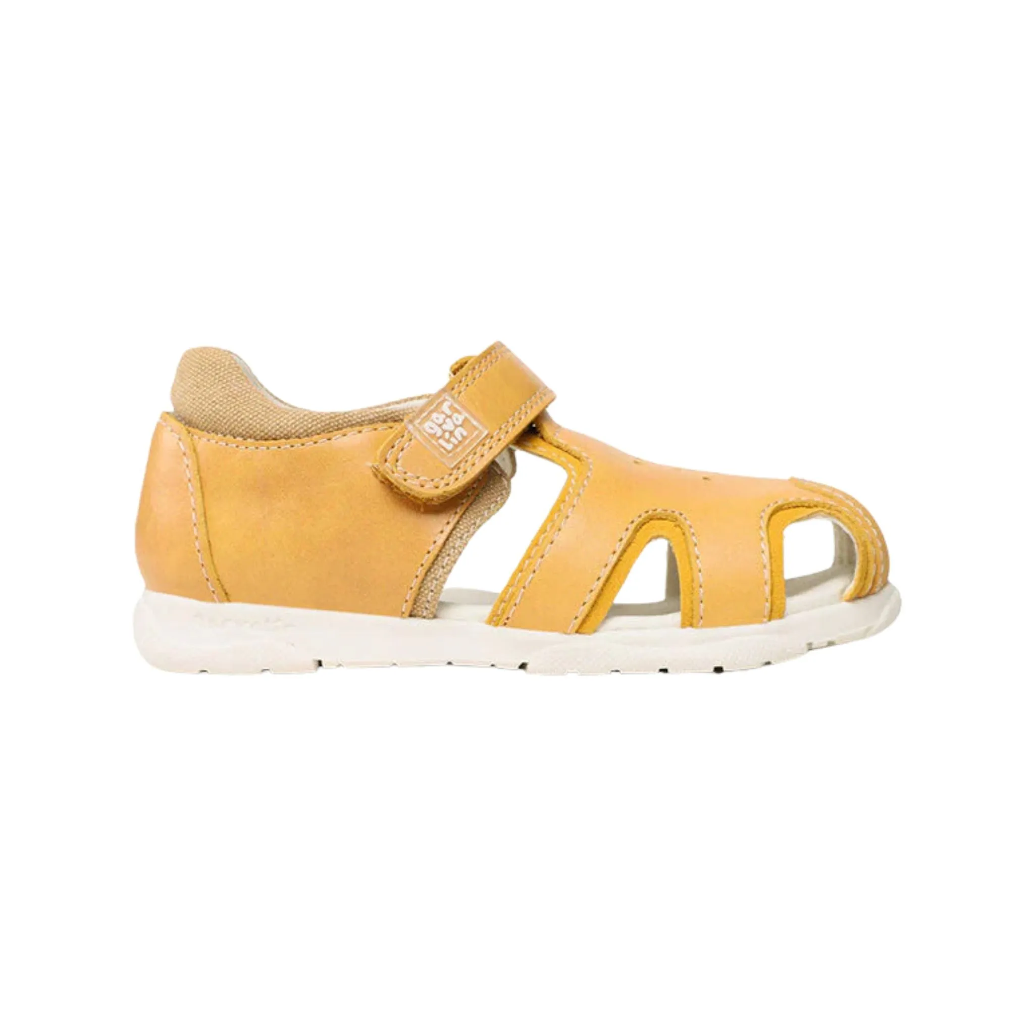 Caged Kaiser Sandals - Sahara Yellow