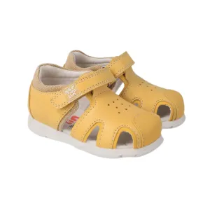 Caged Kaiser Sandals - Sahara Yellow