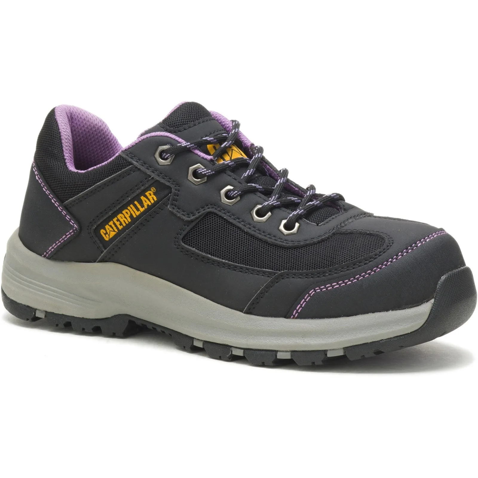 Caterpillar NEW Womens Elmore S1P Wide-Fit Safety Trainer | Steel Toe Cap