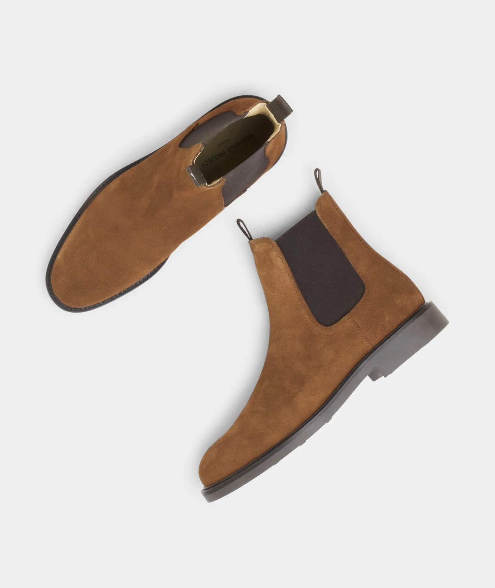 Chelsea Boot - Cognac Suede