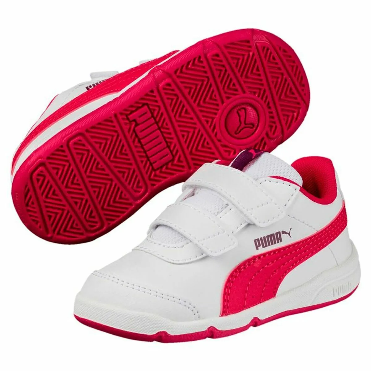 Children’s Casual Trainers Puma  Stepfleex 2 SL V PS Red White