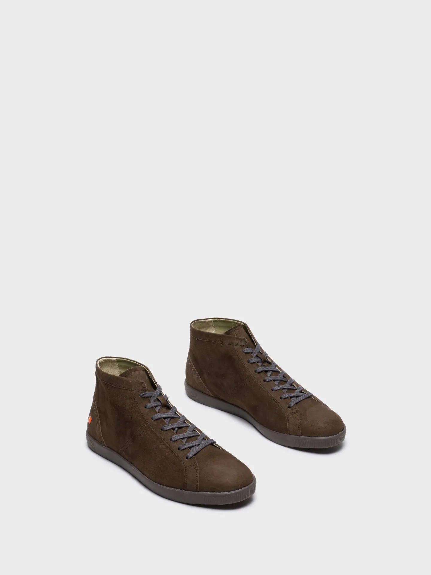 Chocolate Hi-Top Trainers