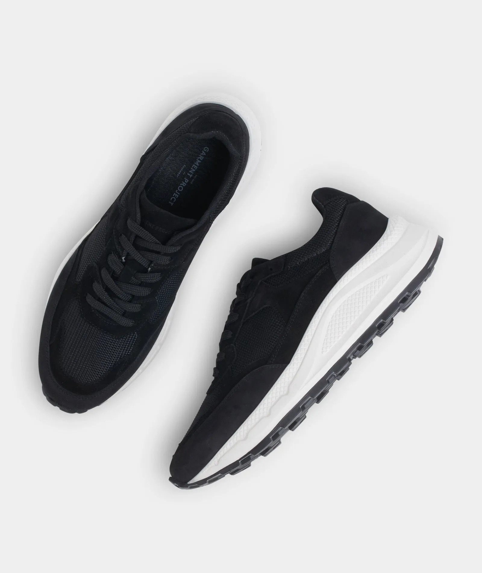 City Runner - Black Suede/Textile