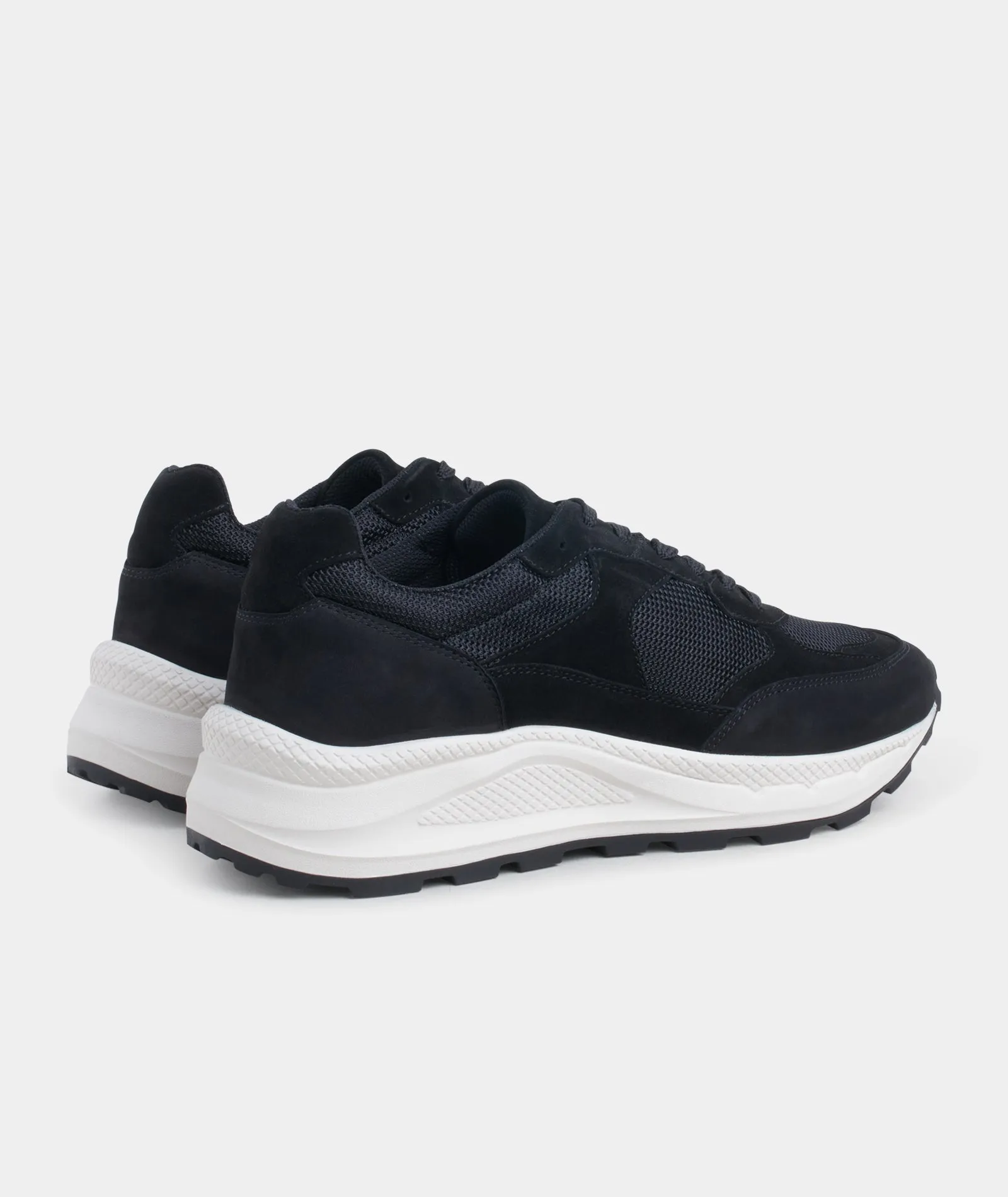 City Runner - Black Suede/Textile