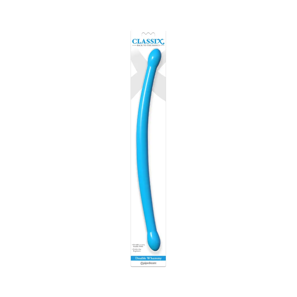 Classix Double Whammy Blue Dual Dildo