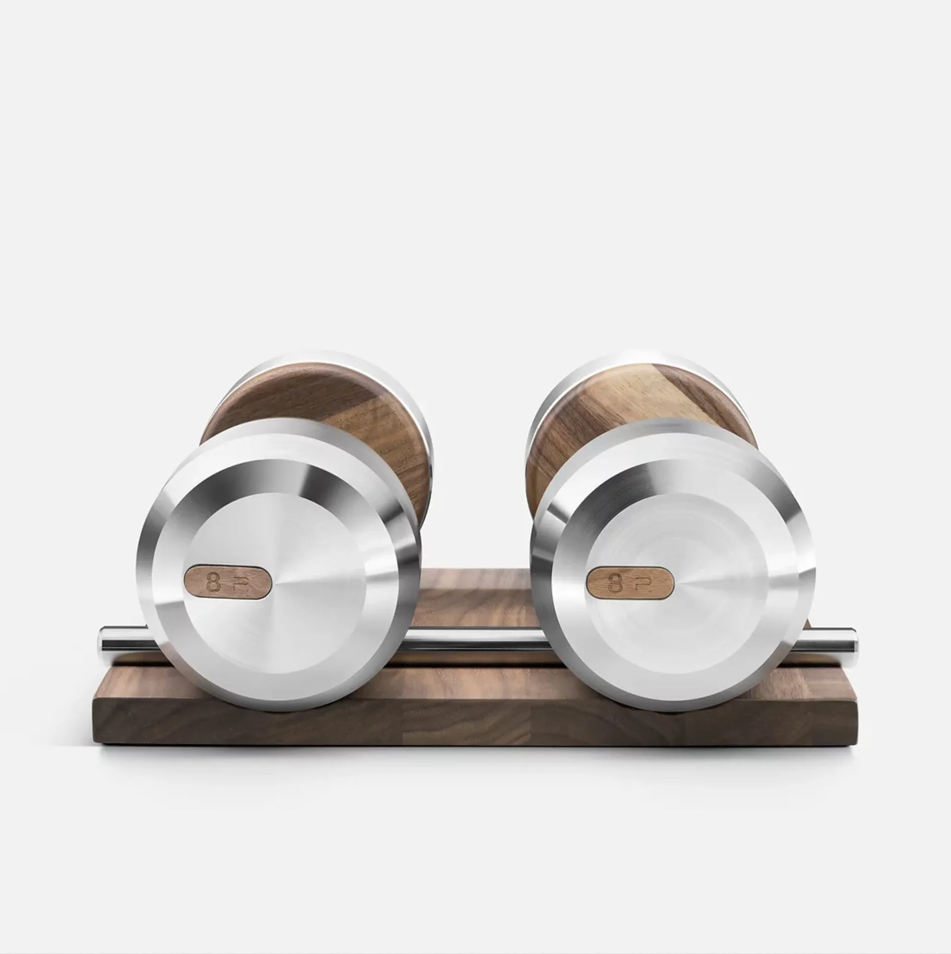 COLMIA™ Dumbbells With Solid Wood Stand