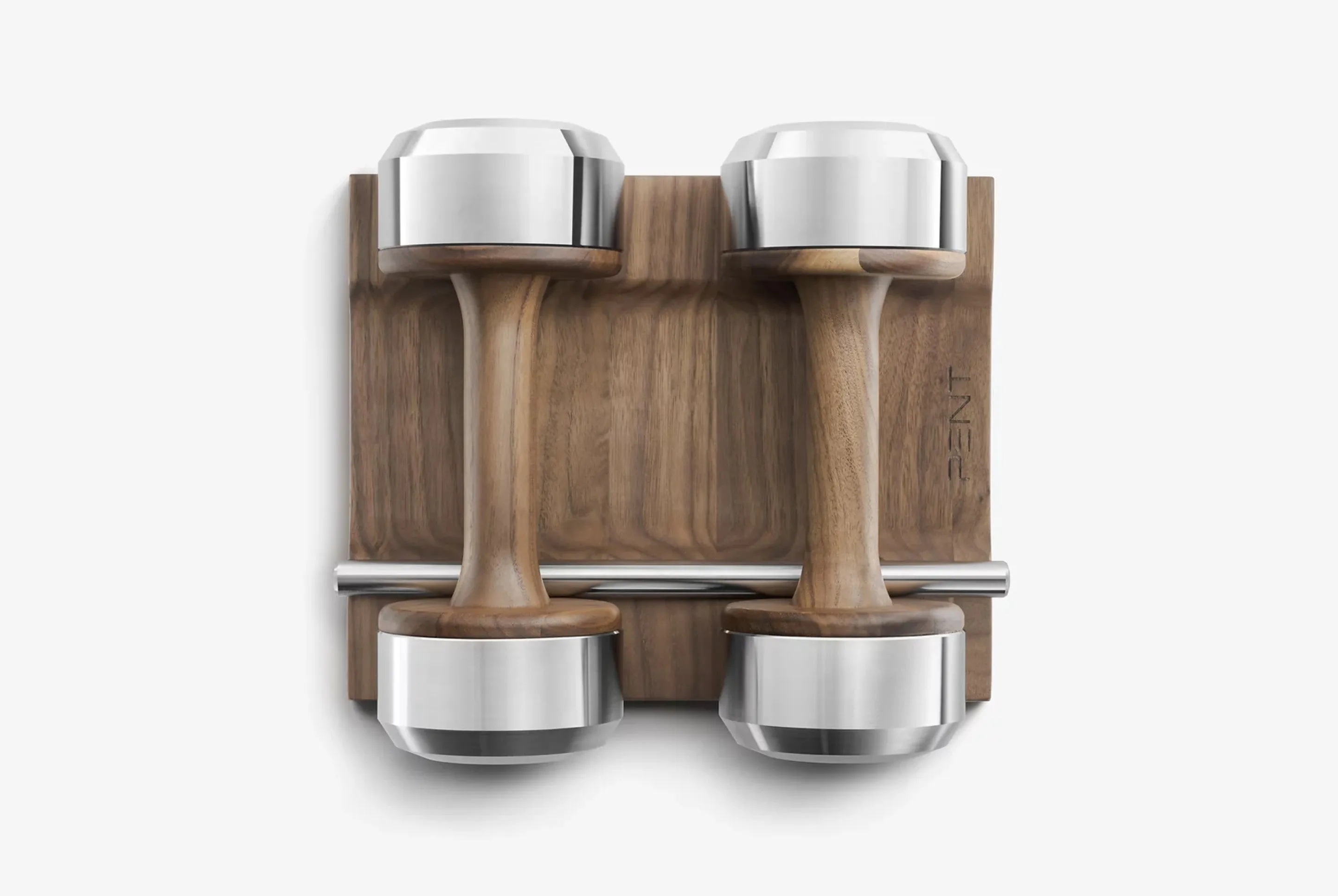 COLMIA™ Dumbbells With Solid Wood Stand