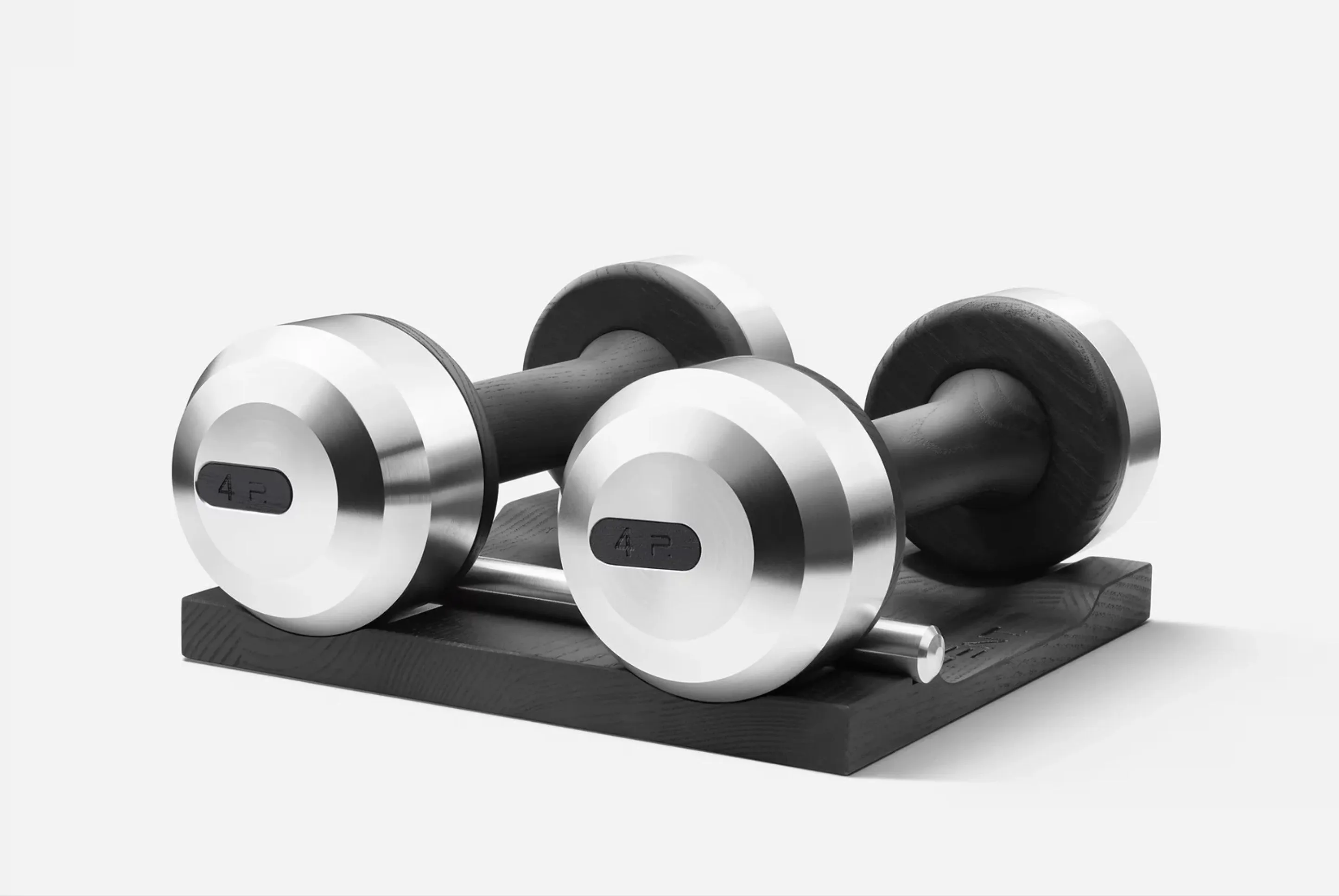 COLMIA™ Dumbbells With Solid Wood Stand