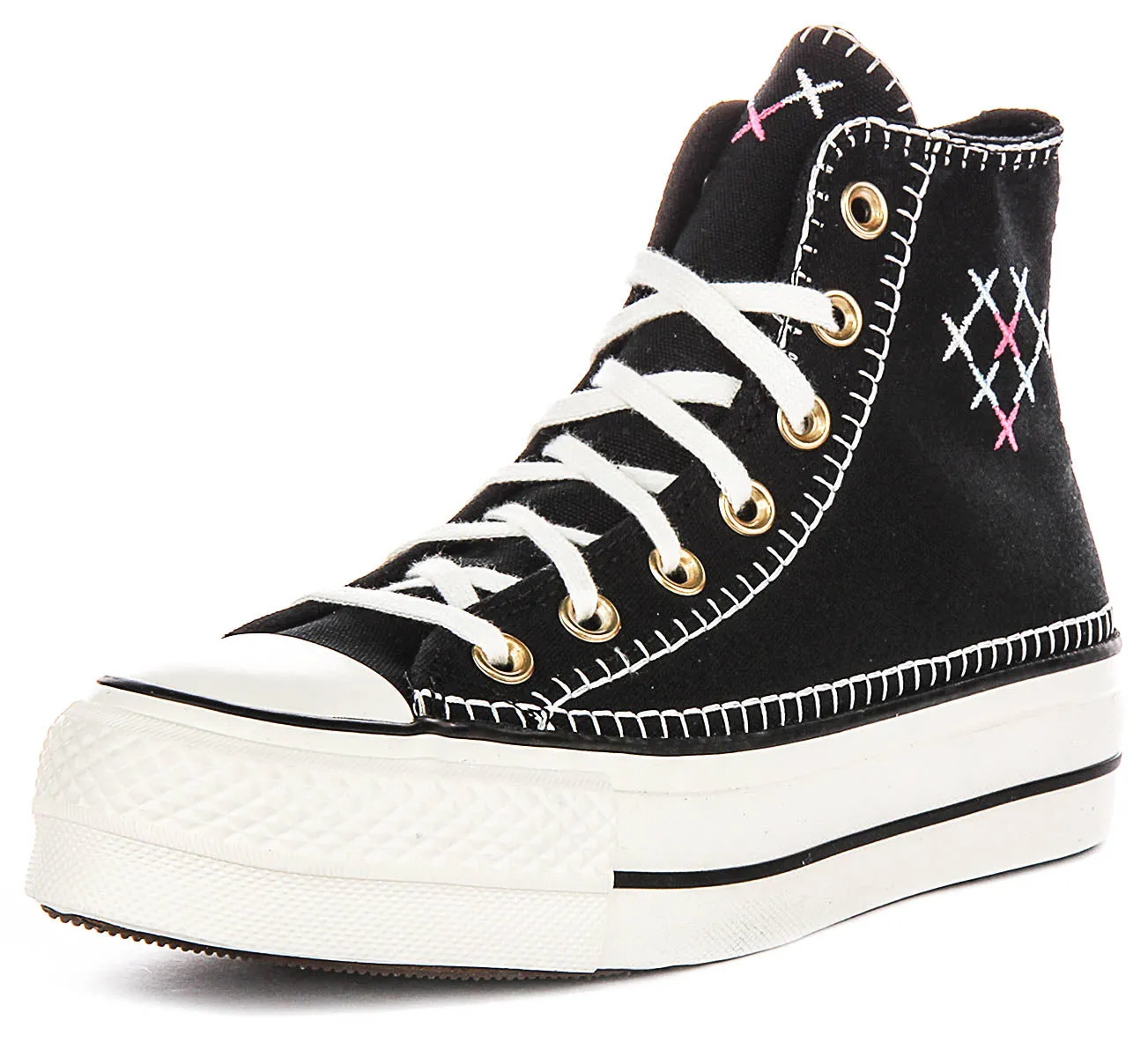 Converse A08731C In Black Gold For Women