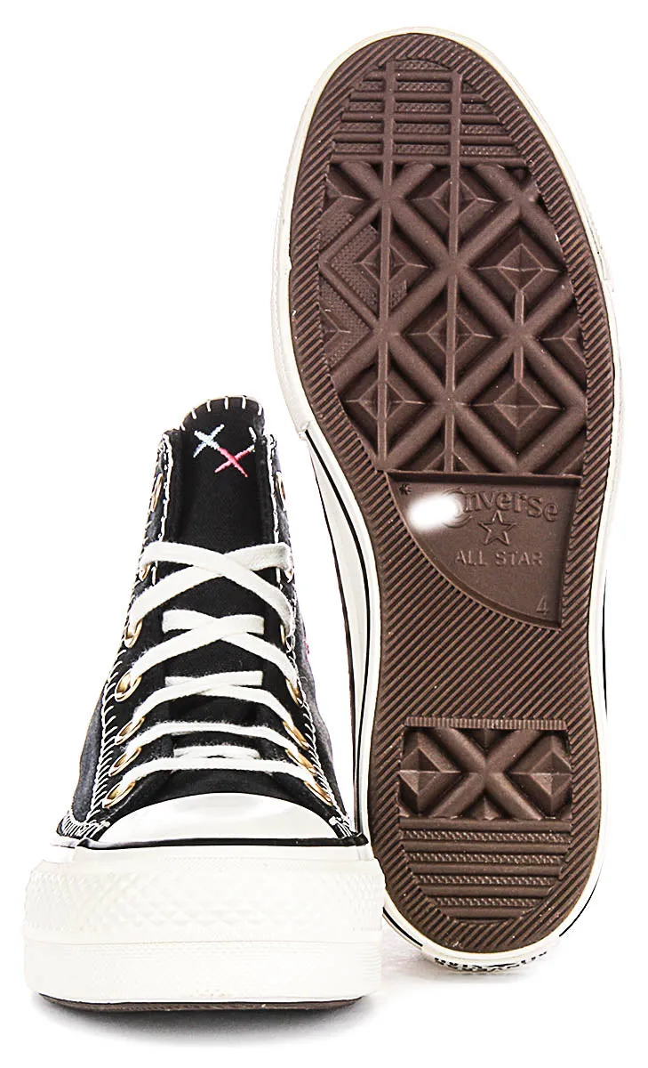 Converse A08731C In Black Gold For Women