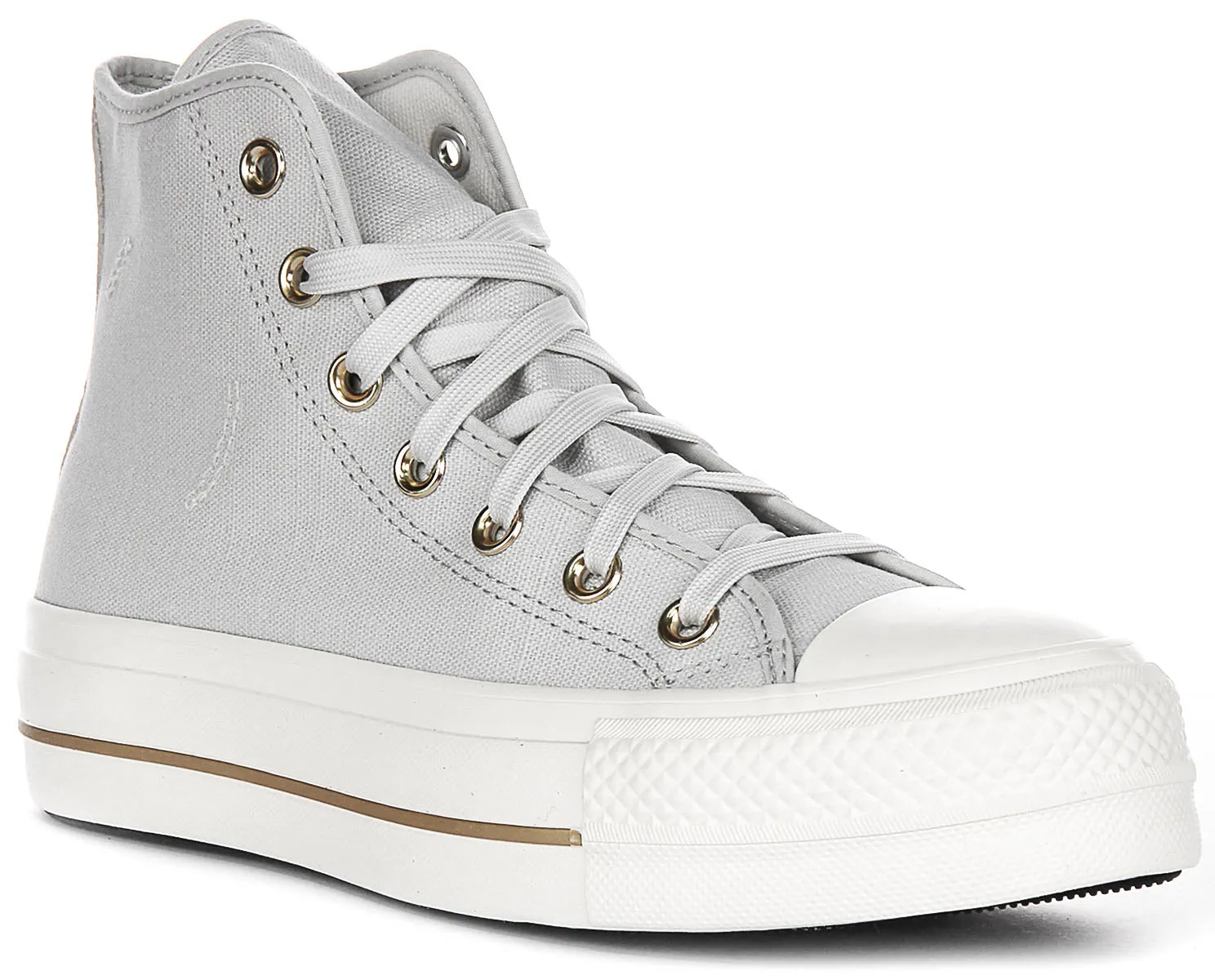 Converse All Star Lift Hi A08237C In Light Grey